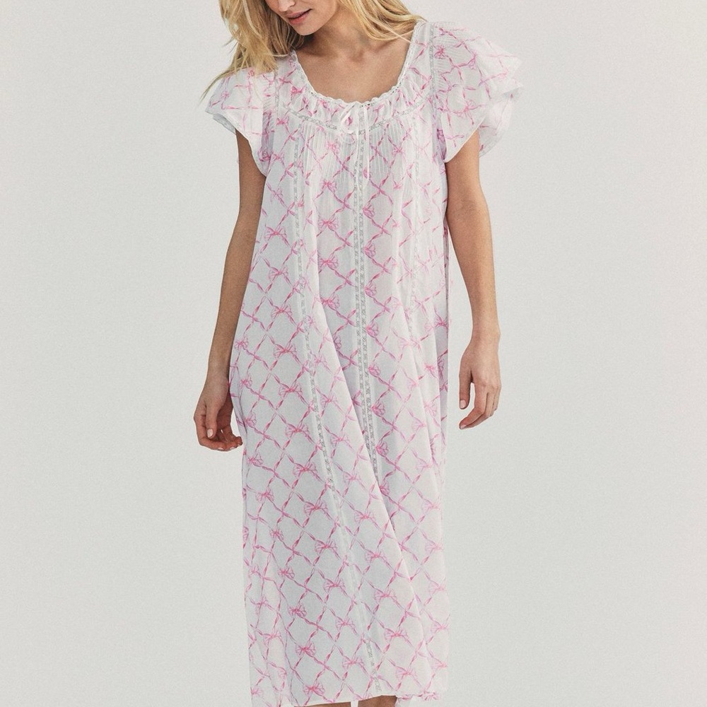 LoveShackFancy Sashi Nightgown Dress